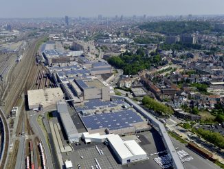 Luftaufnahme Audi-Standort Brüssel, Belgien