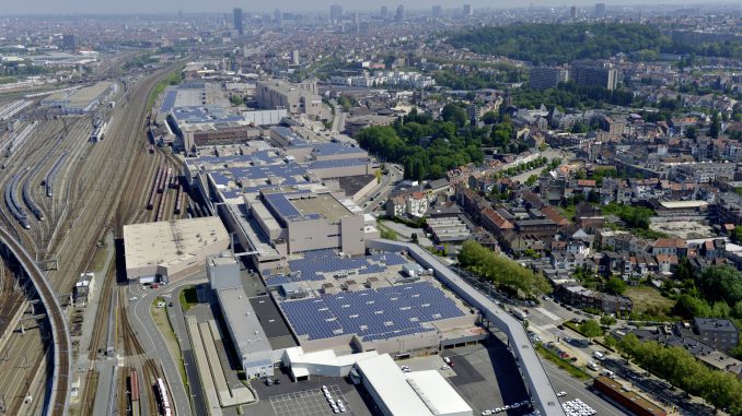 Luftaufnahme Audi-Standort Brüssel, Belgien Luftaufnahme Audi-Standort Brüssel, Belgien